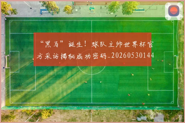 “黑马”诞生!球队主帅世界杯官方采访揭秘成功密码_20260530144056
